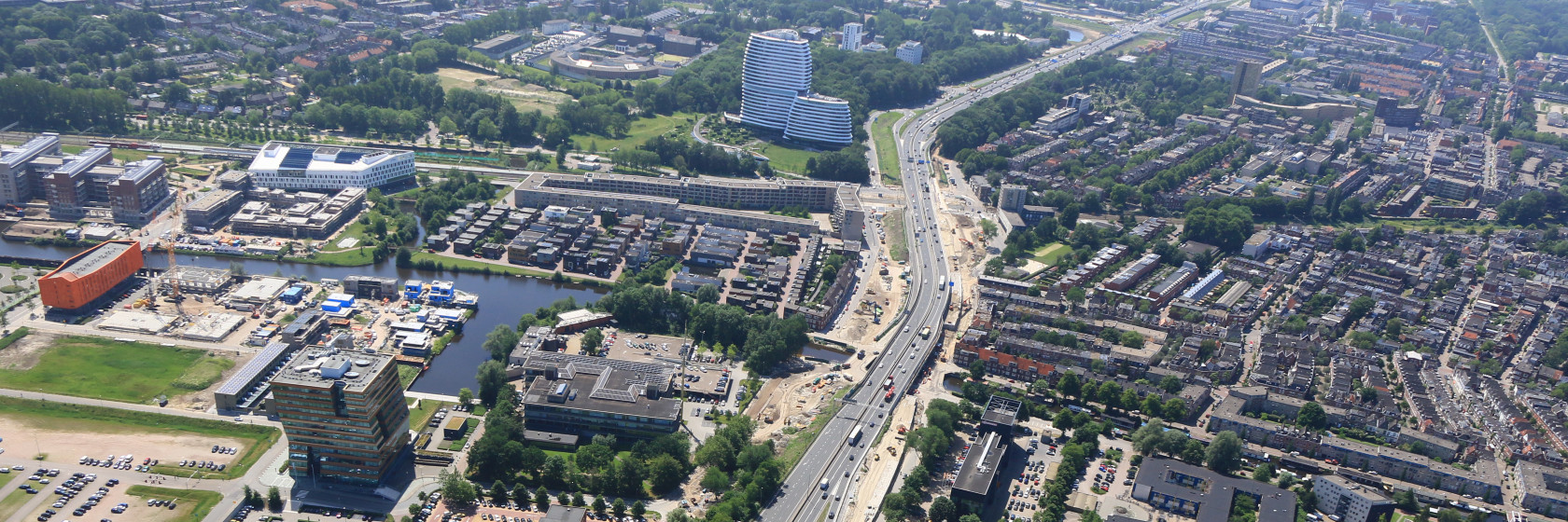 Noordbaan zuidelijke ringweg twee nachten dicht