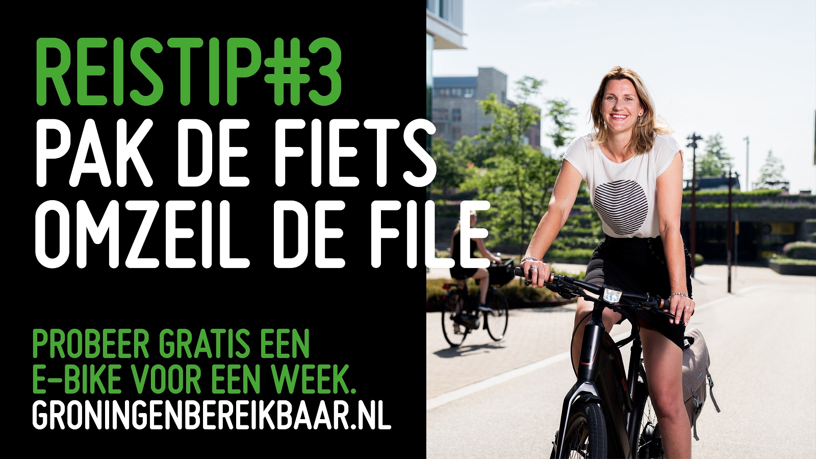 Week lang gratis e-bike voor forens die files wil omzeilen