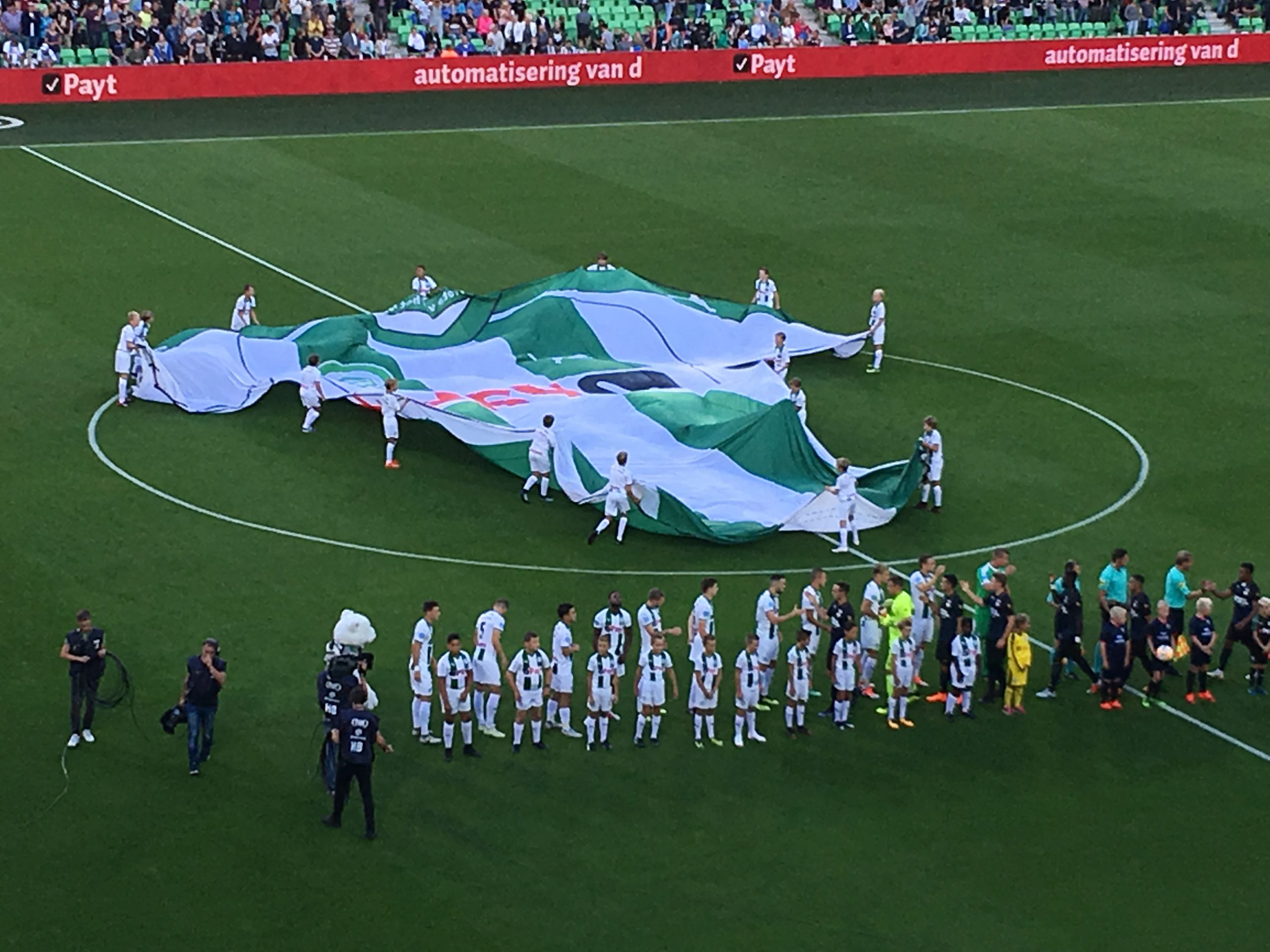 Ook via een online quiz wordt geld ingezameld voor FC Groningen