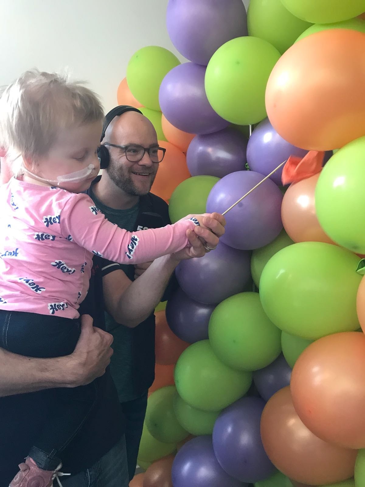 Nieuwe kamers Ronald McDonald Huis geopend door Edwin Evers