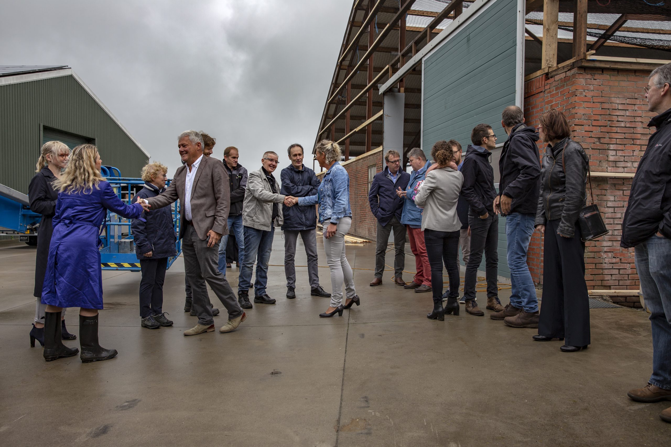 Statenleden bezoeken grote collectieve energieprojecten van bewoners in provincie Groningen