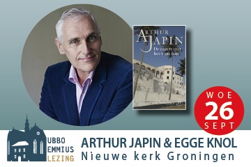 Arthur Japin eerste hoofdgast nieuwe Ubbo Emmius-lezing