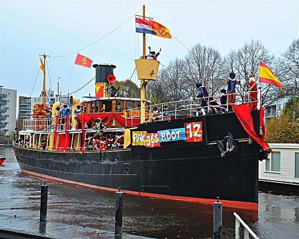 Sinterklaas arriveert zaterdag in Groningen