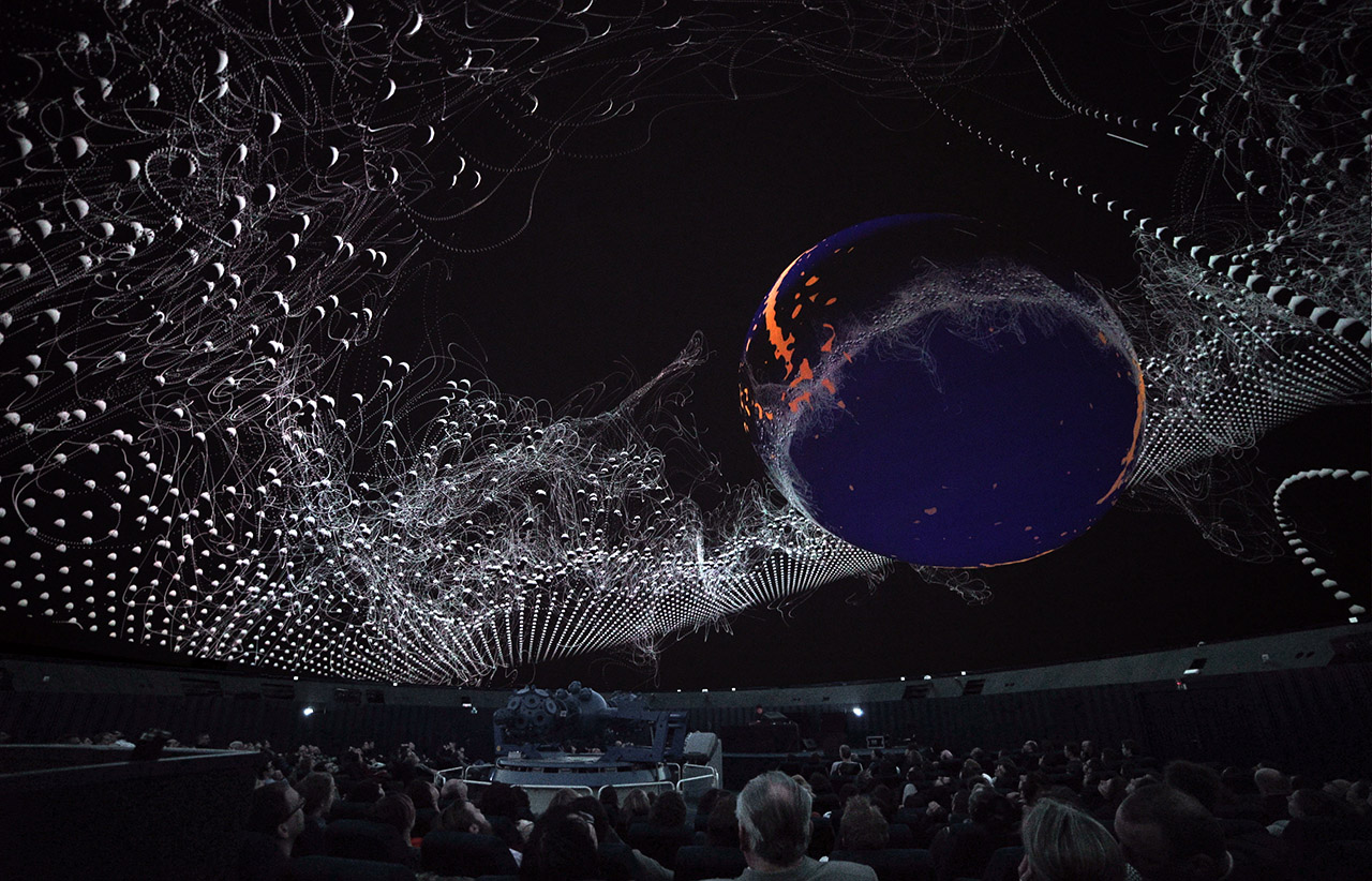 The Biosphere Experience: spectaculaire audiovisuele trip in DOT Dome Cinema