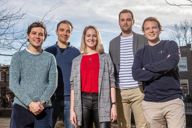 Het team van de Groningse startup IV Wear 