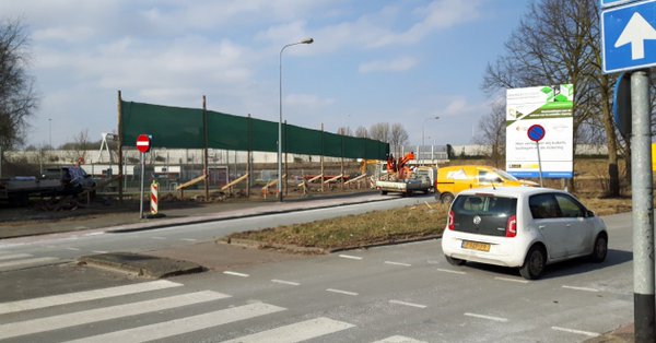 Bouwterrein zuidelijke ringweg verplaatst na klachten omwonenden