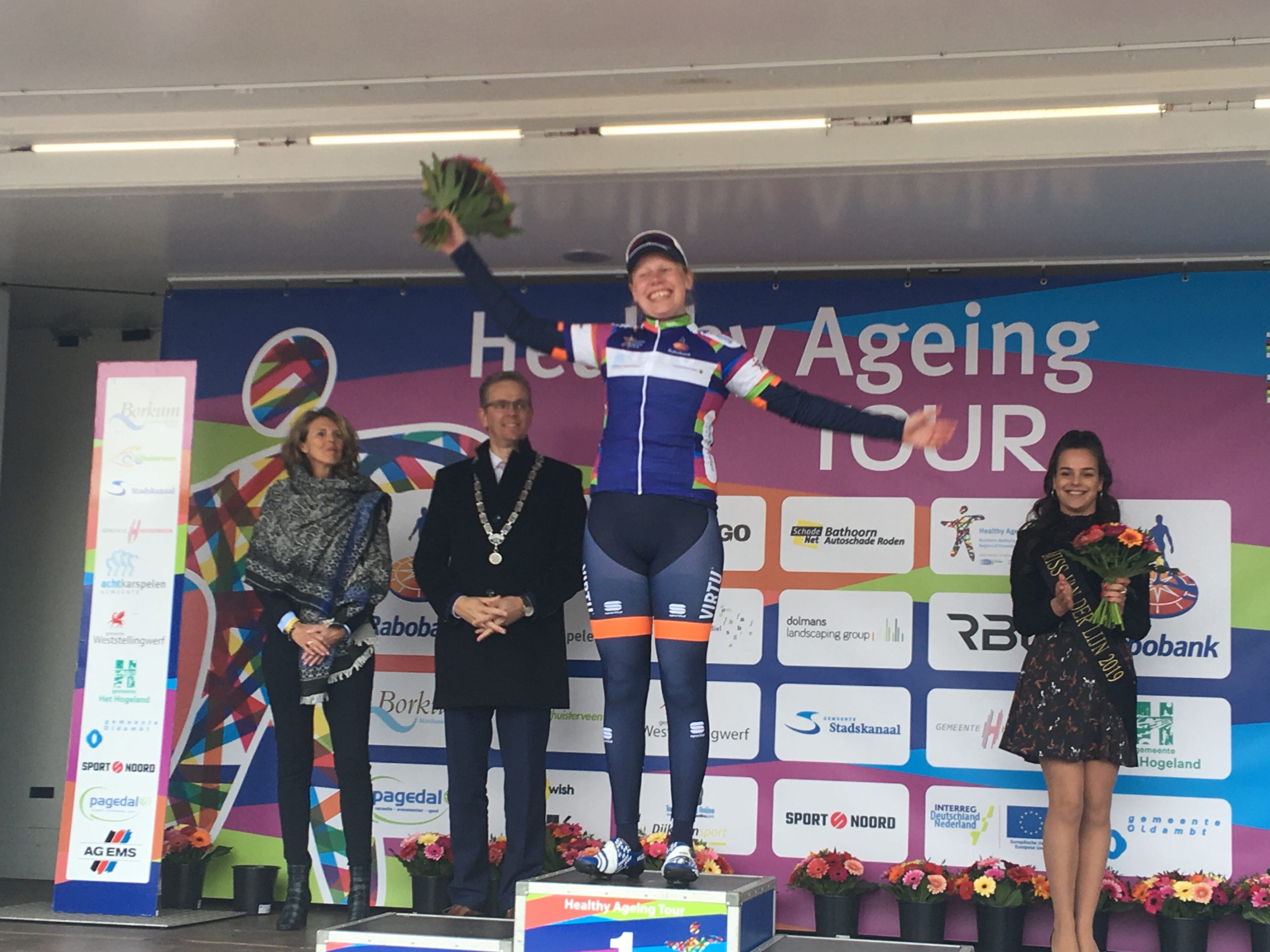 Lonneke Uneken nadert top tien in Healthy Ageing Tour