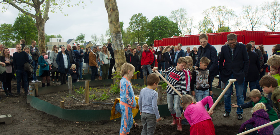 De Kleine Hortus: een nieuwe woonbuurt komt tot bloei en speelt in op behoefte aan nieuwe woningen in de stad