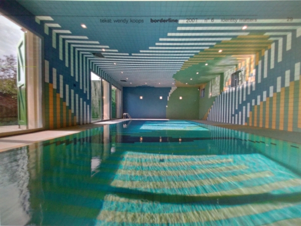 Een door Struycken ontworpen zwembad