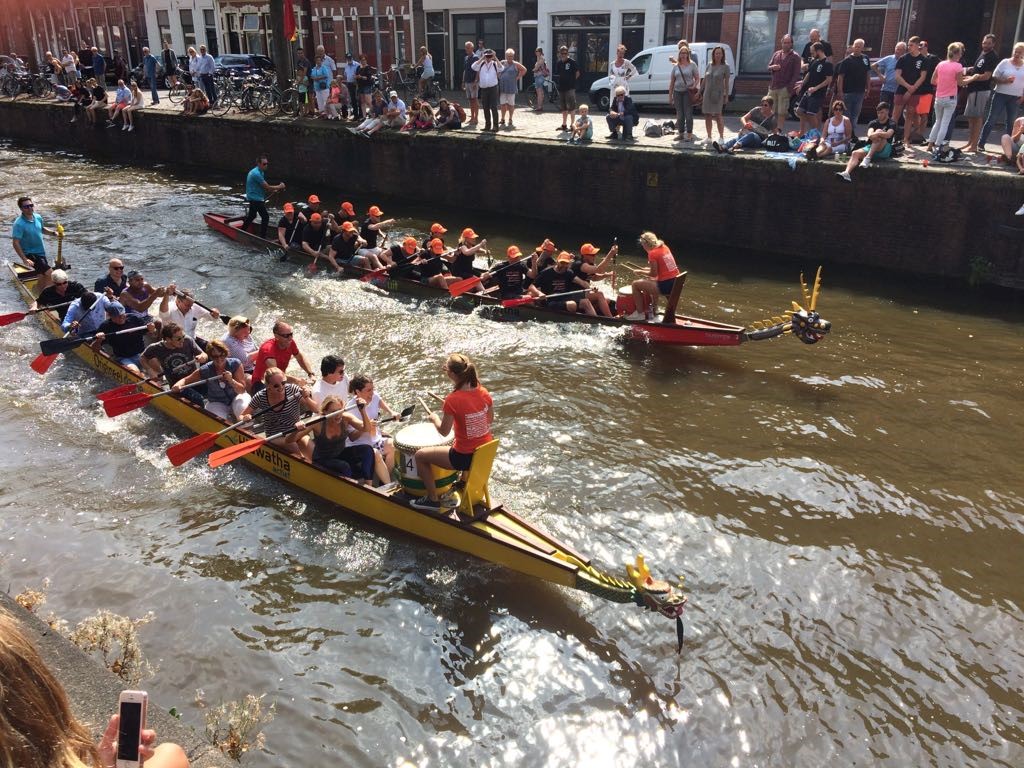 Groningse ICT-ers kunnen letterlijk hun kracht tonen tijdens Drakenbootraces op 28 augustus