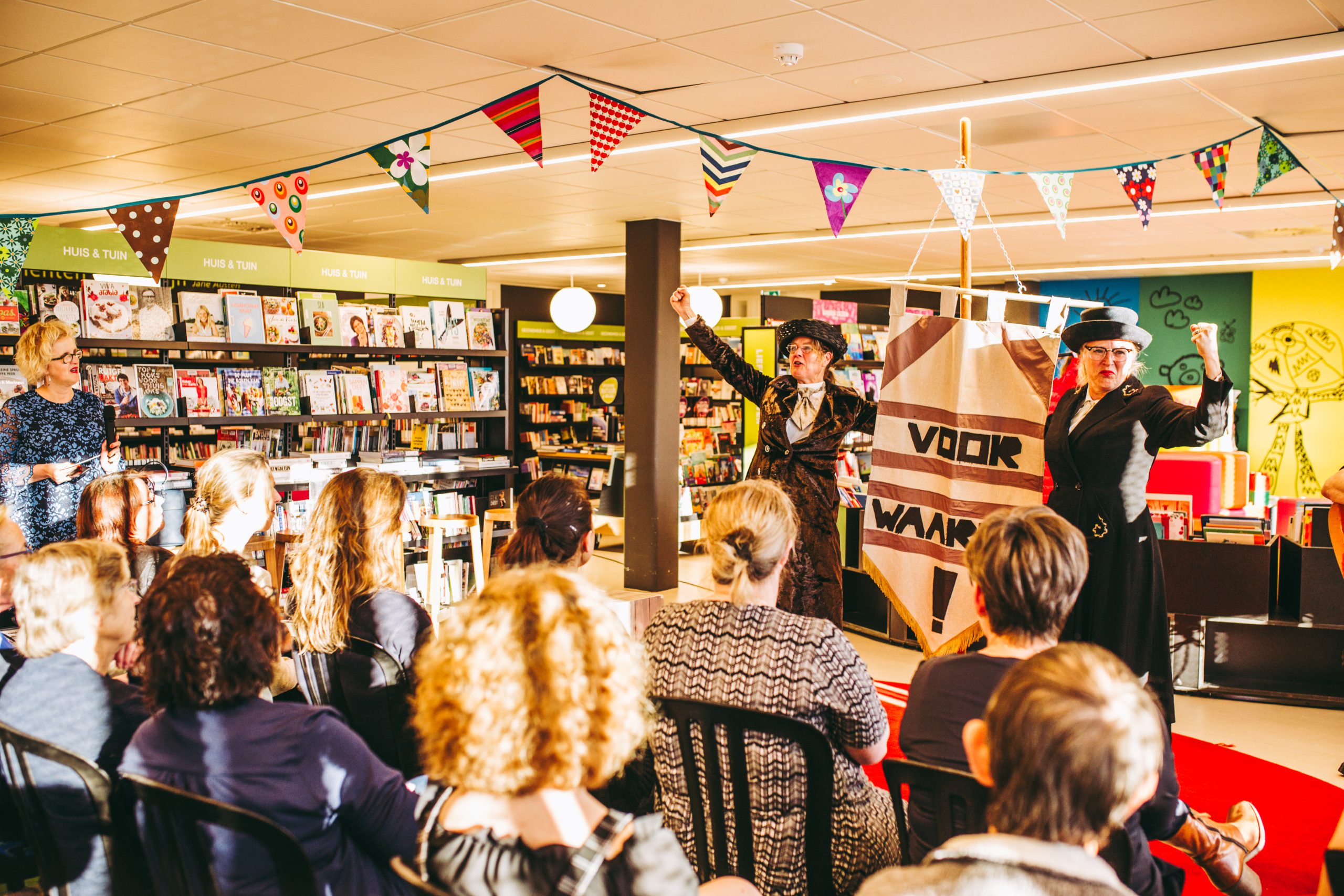 100 jaar vrouwenkiesrecht op Noorderzon