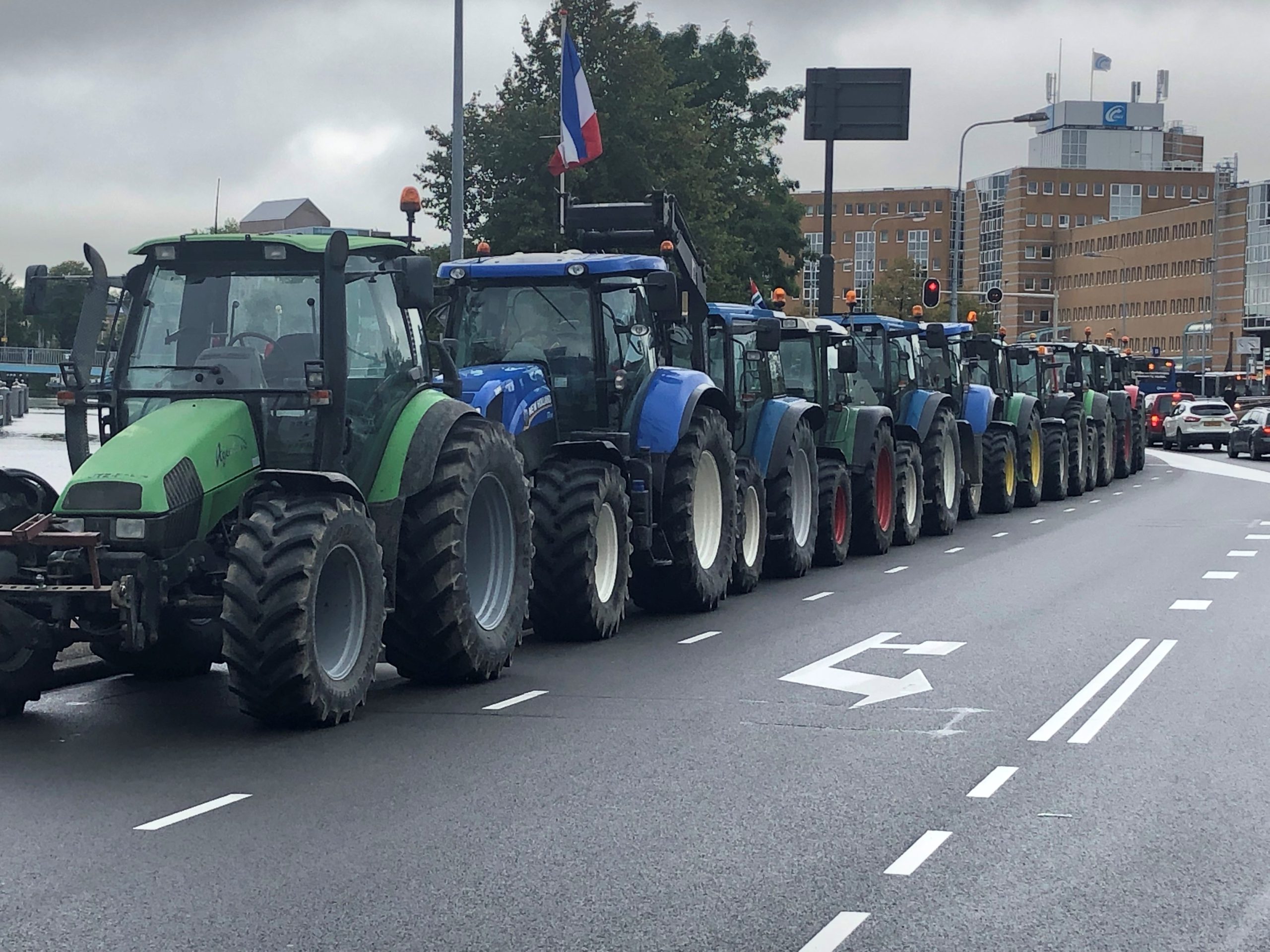 Boerenacties lijken in Groningen vooral te gaan zorgen voor overlast op de weg