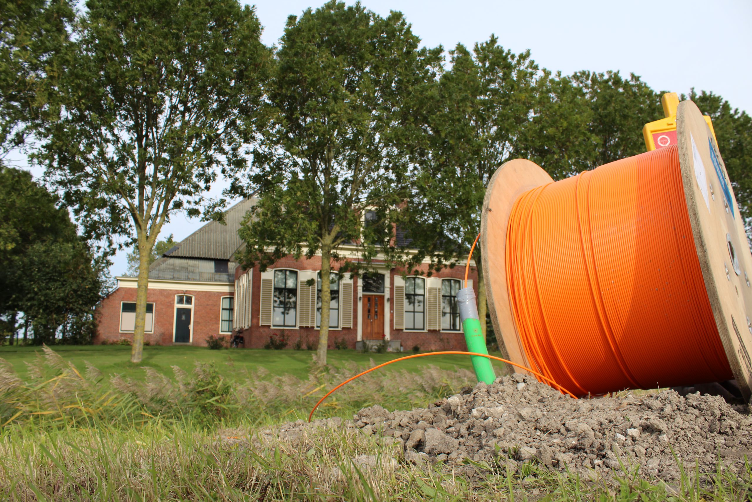 Werkzaamheden snel internet in buitengebied voormalige gemeente Ten Boer start