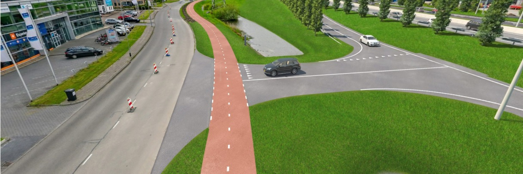 Wat gebeurt er dit najaar nog aan de oostkant van de Europaweg?