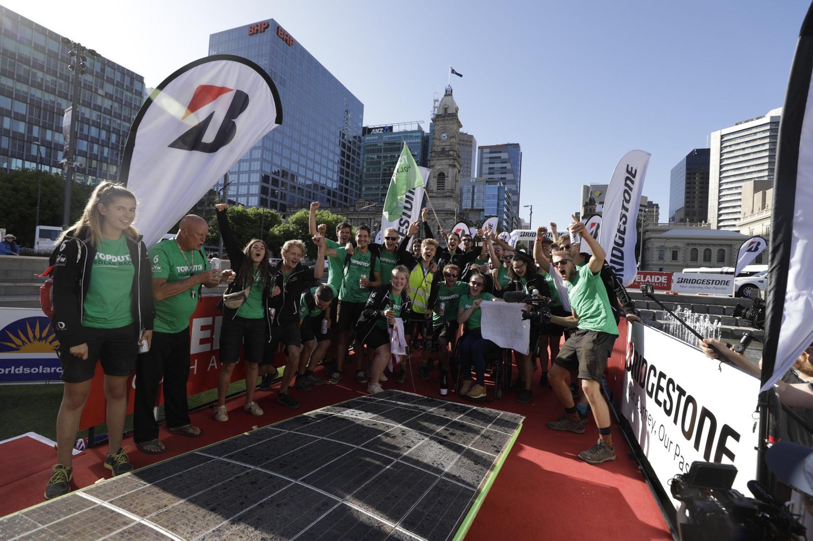 Groningse ‘Top Dutch’ vierde in Solar Challenge