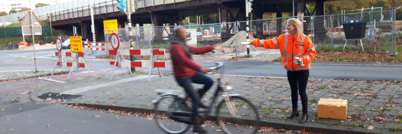 Onderdoorgang viaduct Hereweg drie avonden en nachten dicht