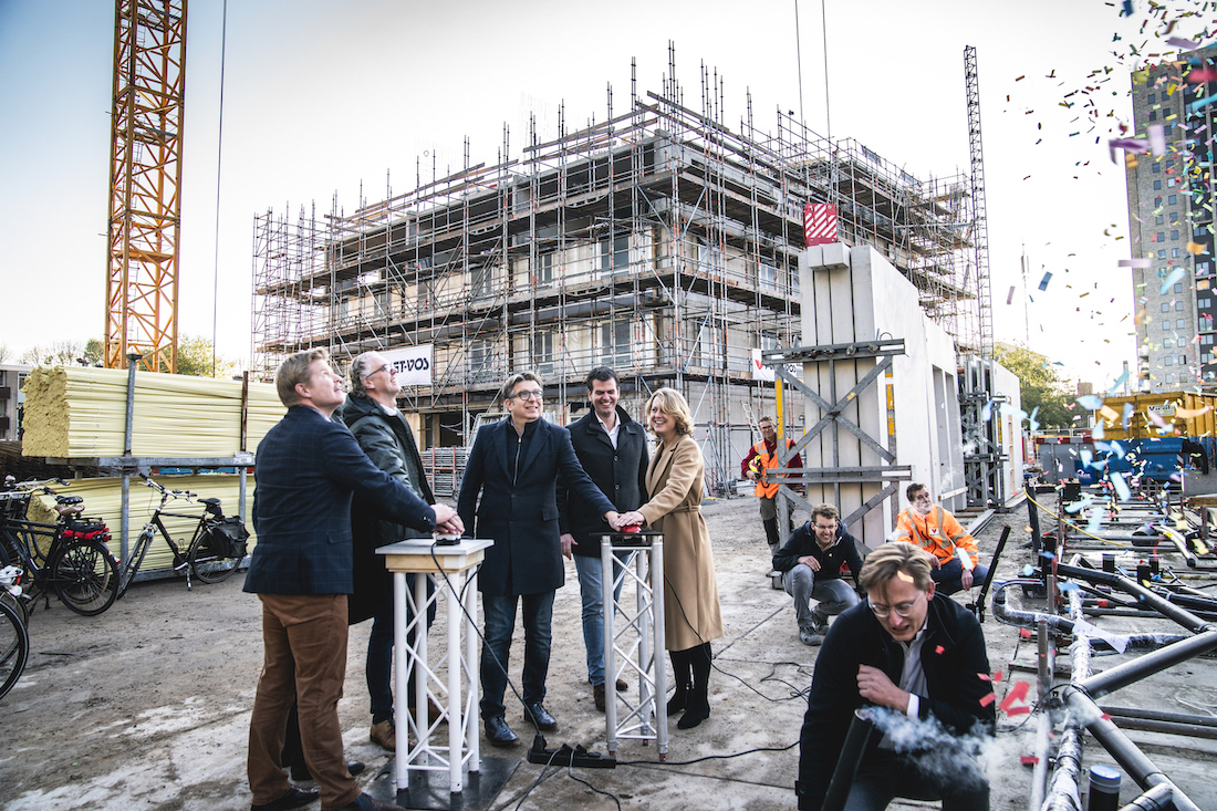 Start bouw 383 woningen voor jongeren en starters in Groningen