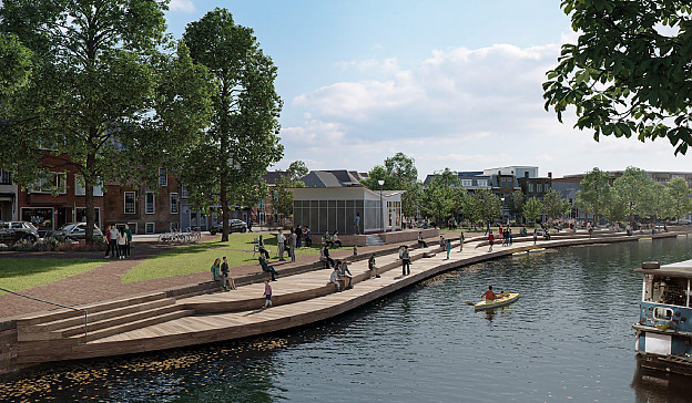 Ontwerp met vlonder bij Dudok wint publieksstemming