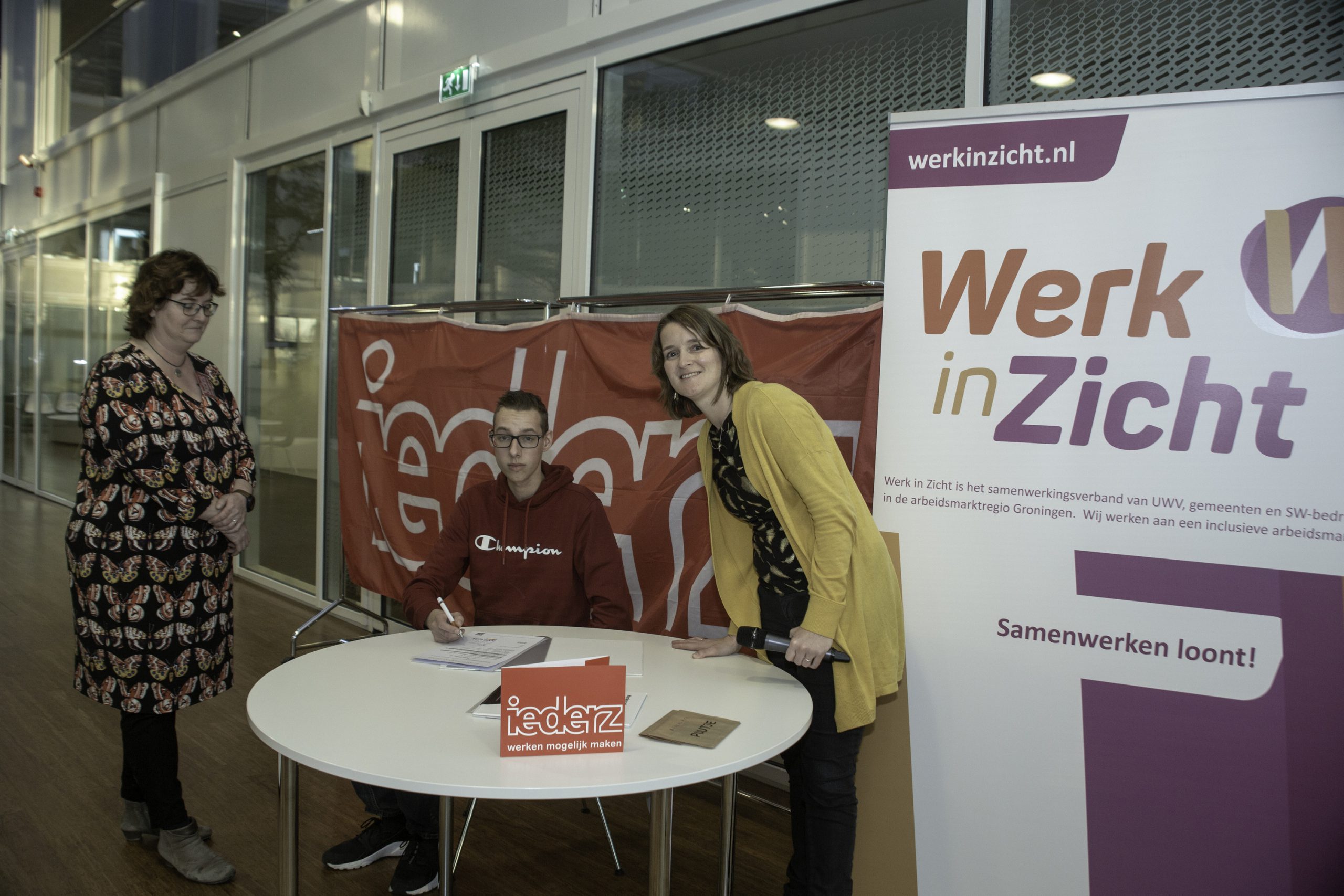 Sociale werkleerbedrijf Iederz uit Groningen: steeds meer beschutte werkplekken; nieuwe website