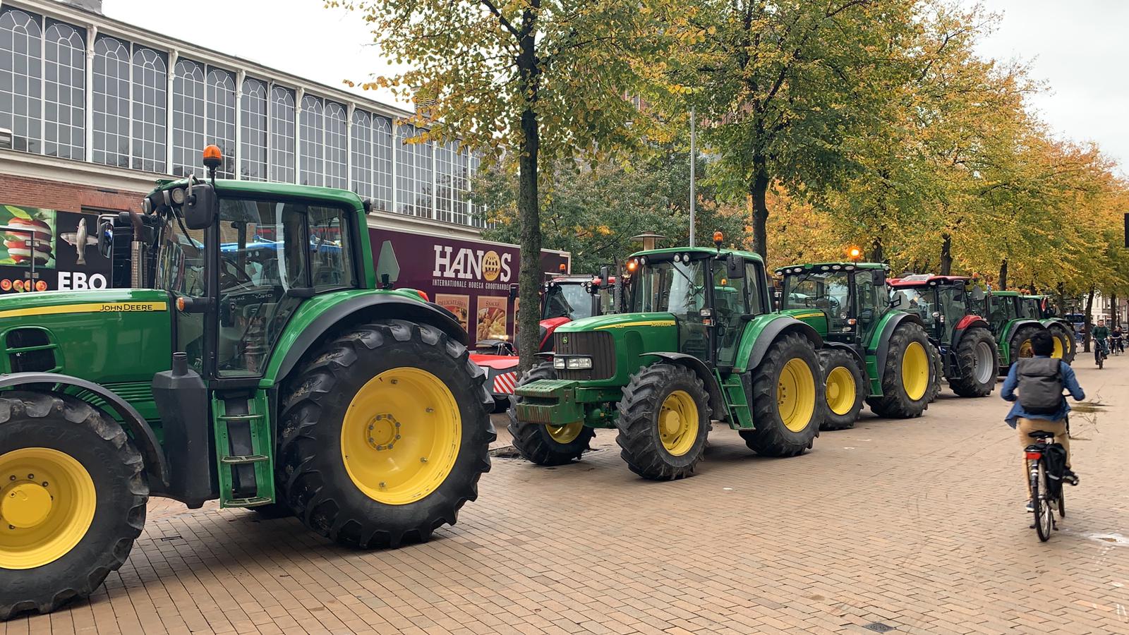 Boeren mogen in Groningen weer protesteren met hun tractor