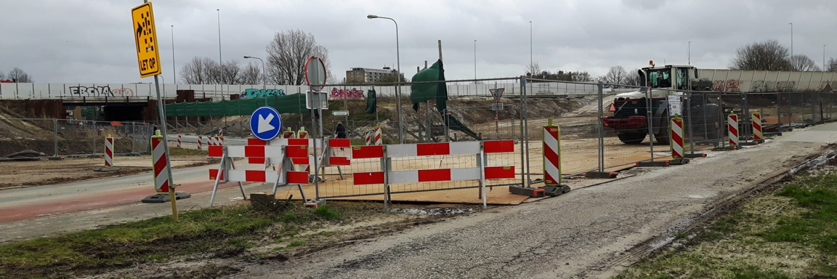 Start aanleg nieuwe op- en afritten Brailleweg; maatregelen veiligheid Vondellaan