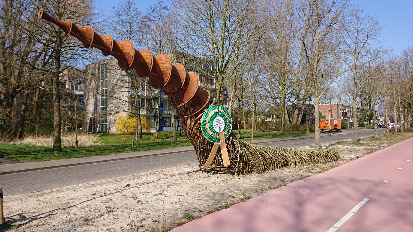 Alle kunstwerken op straat in Groningen digitaal in spotlight; Stadjers uitgedaagd voor fotowedstrijd