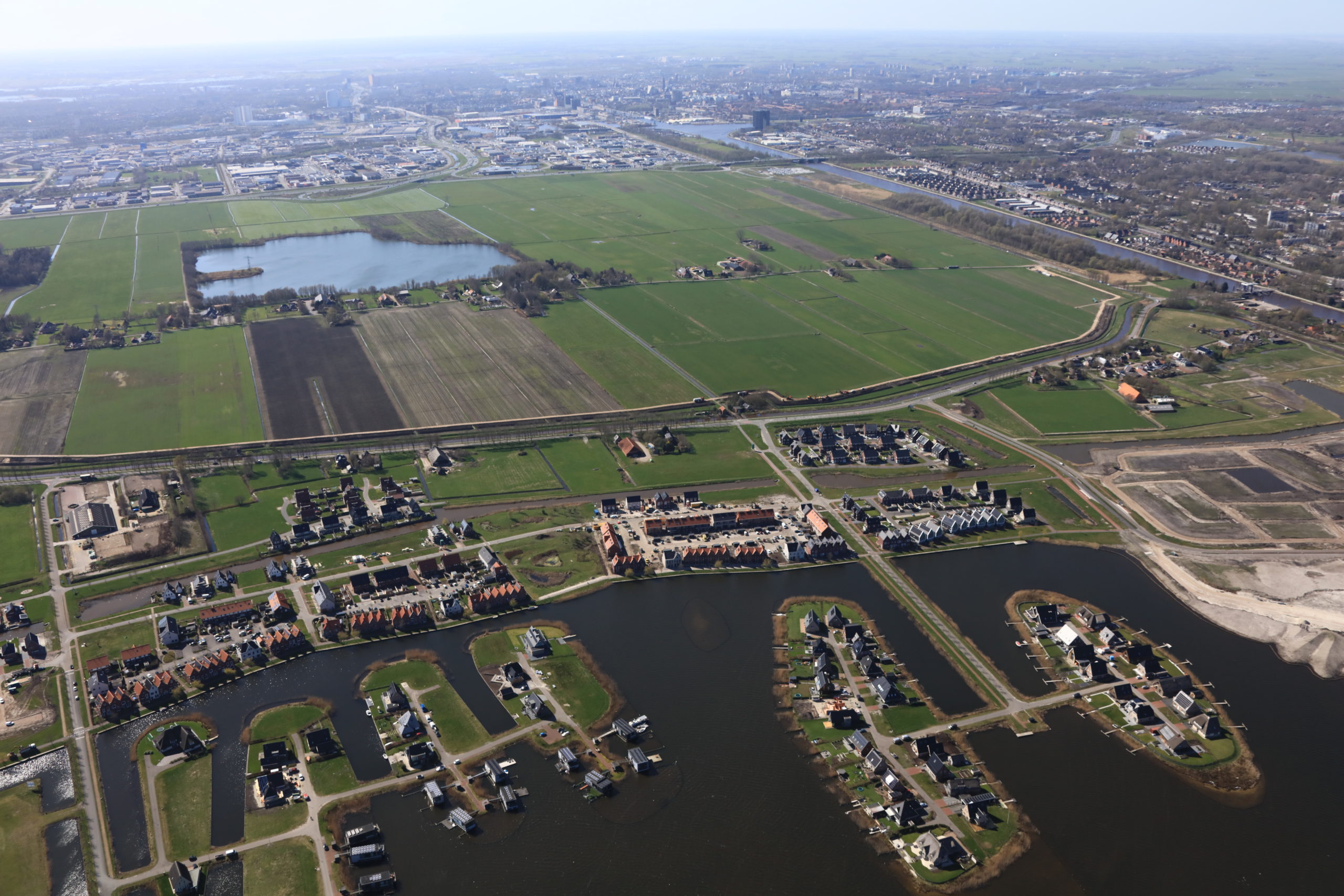 Meerstad: voorbereidende werkzaamheden ontsluitingsroute van start