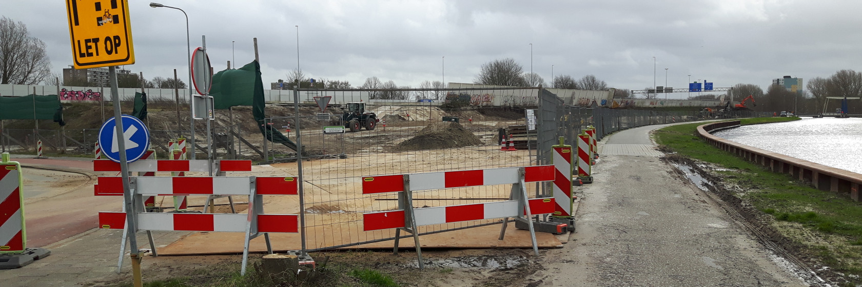 Fietspad langs Noord-Willemskanaal dit weekend open, volgende week weer dicht