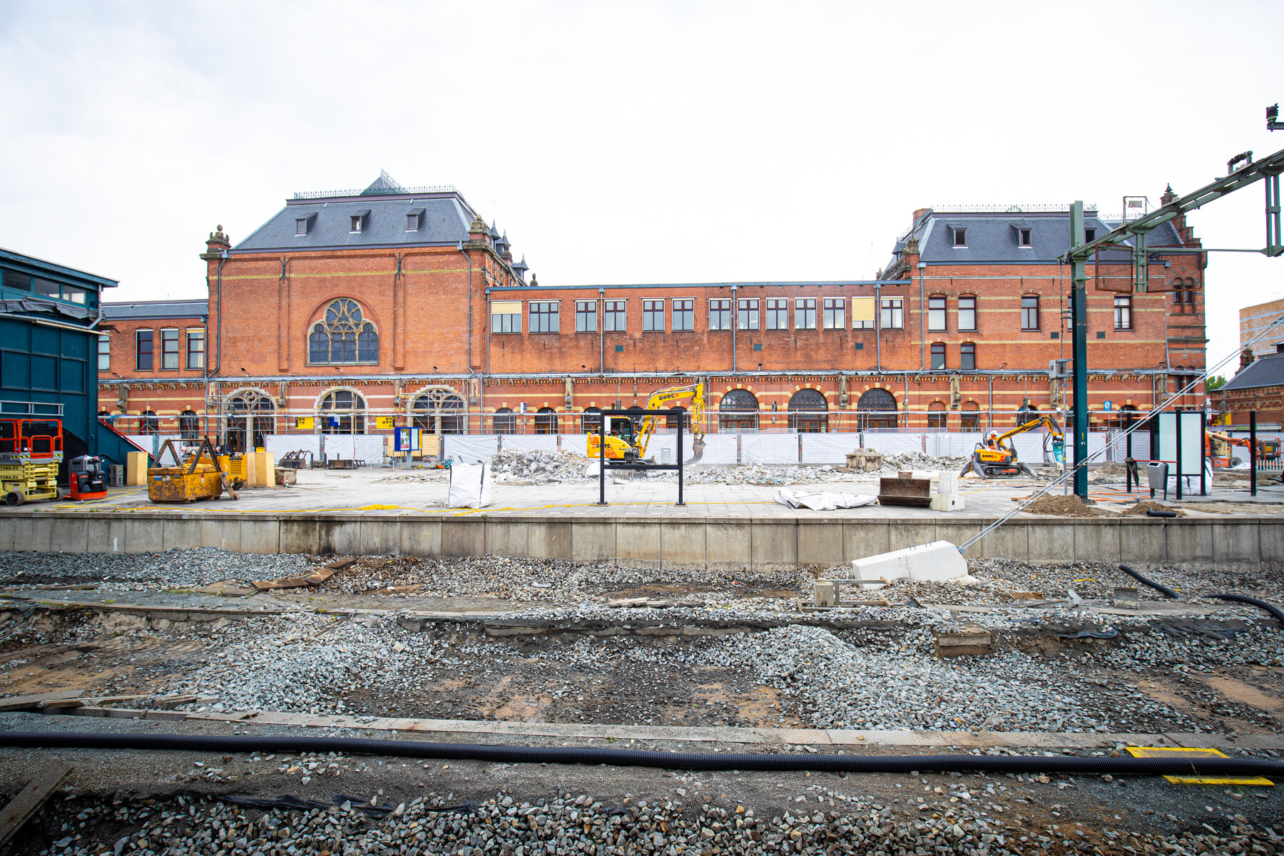 Treinvrije periode: 2,5 kilometer aan nieuw spoor