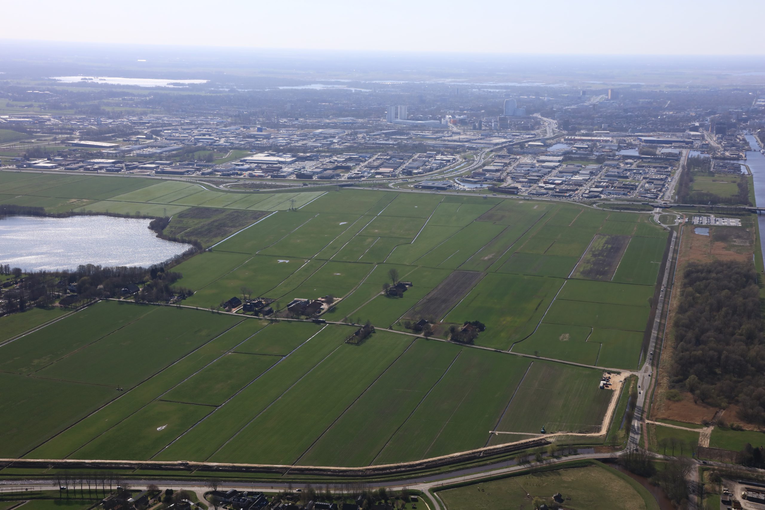 Eerste stap op weg naar een nieuw woon- en werkgebied tussen Meerstad en Driebond