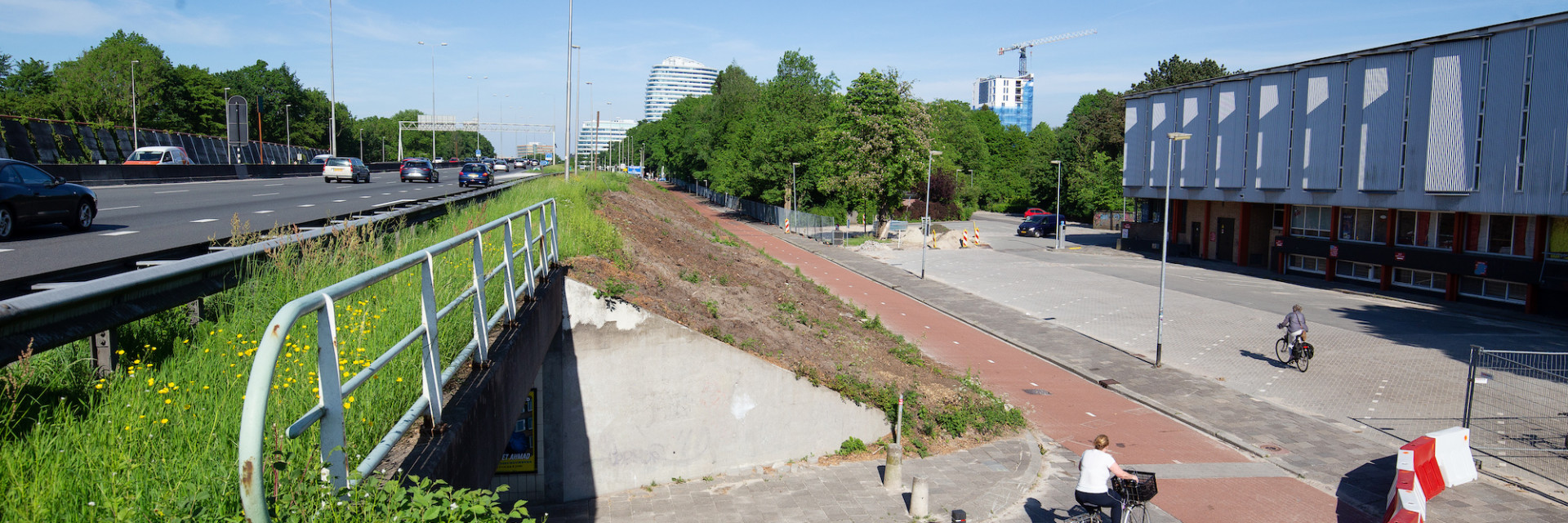 Fietstunnel Papiermolen maand dicht voor voorbereiding tijdelijke Julianaplein