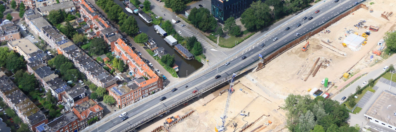 Rijstrook op zuidelijke ringweg tot zeker zondag gesloten