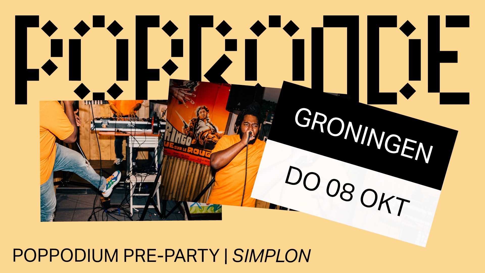 Popronde pre-party in Simplon Groningen met artiesten ANNNA + Zulu Green