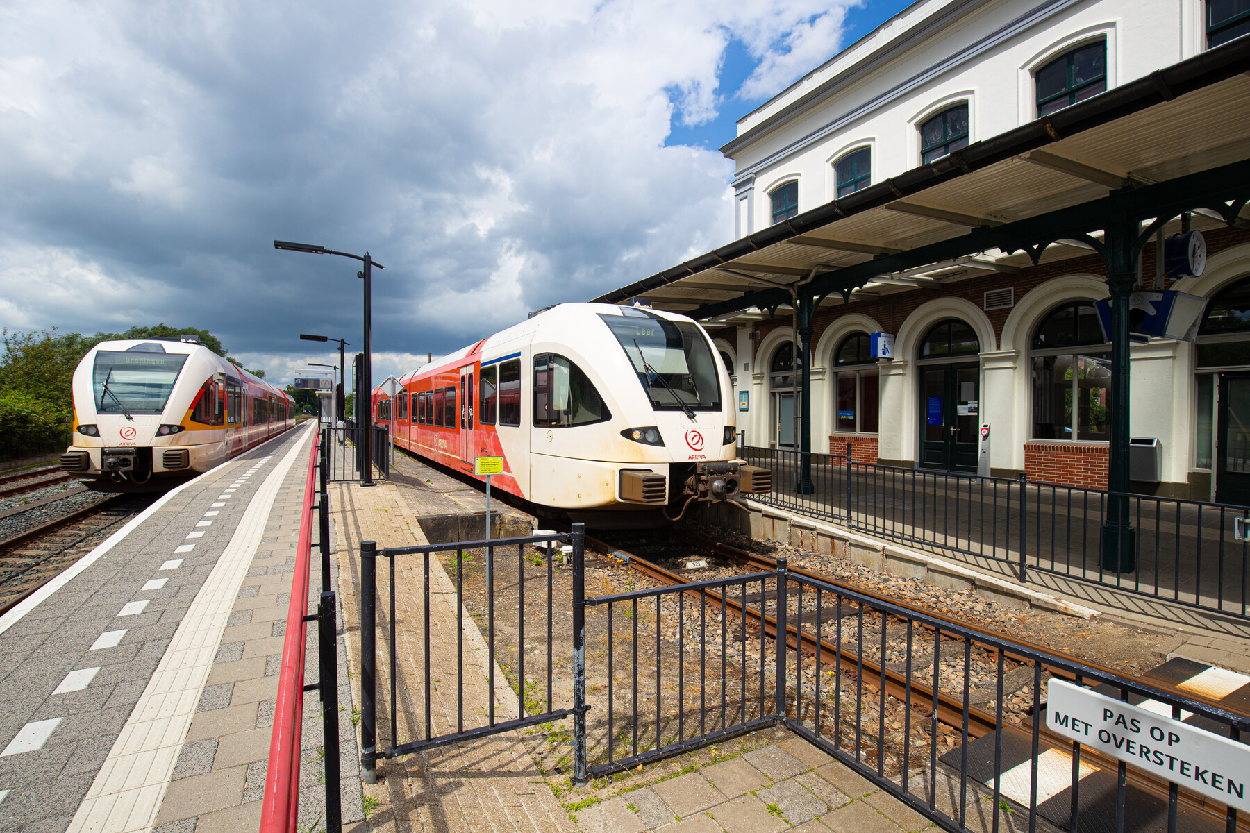 Start spoorwerk voor sneltrein Groningen-Winschoten