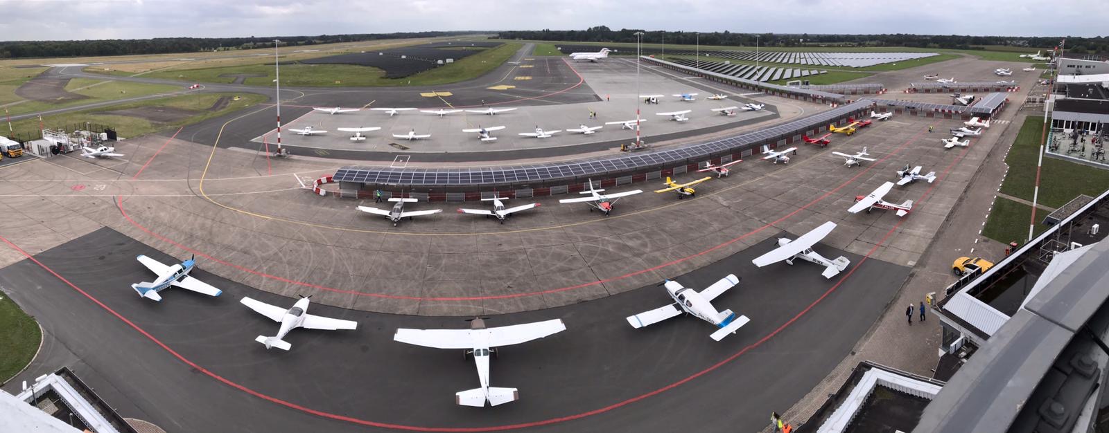 Lesvluchten zorgen voor groei aantal vliegbewegingen op Groningen Airport Eelde met 23%