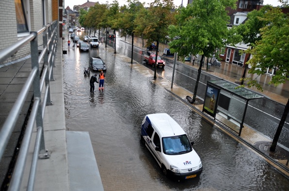 Groen dak moet wateroverlast aan Gedempte Zuiderdiep voorkomen