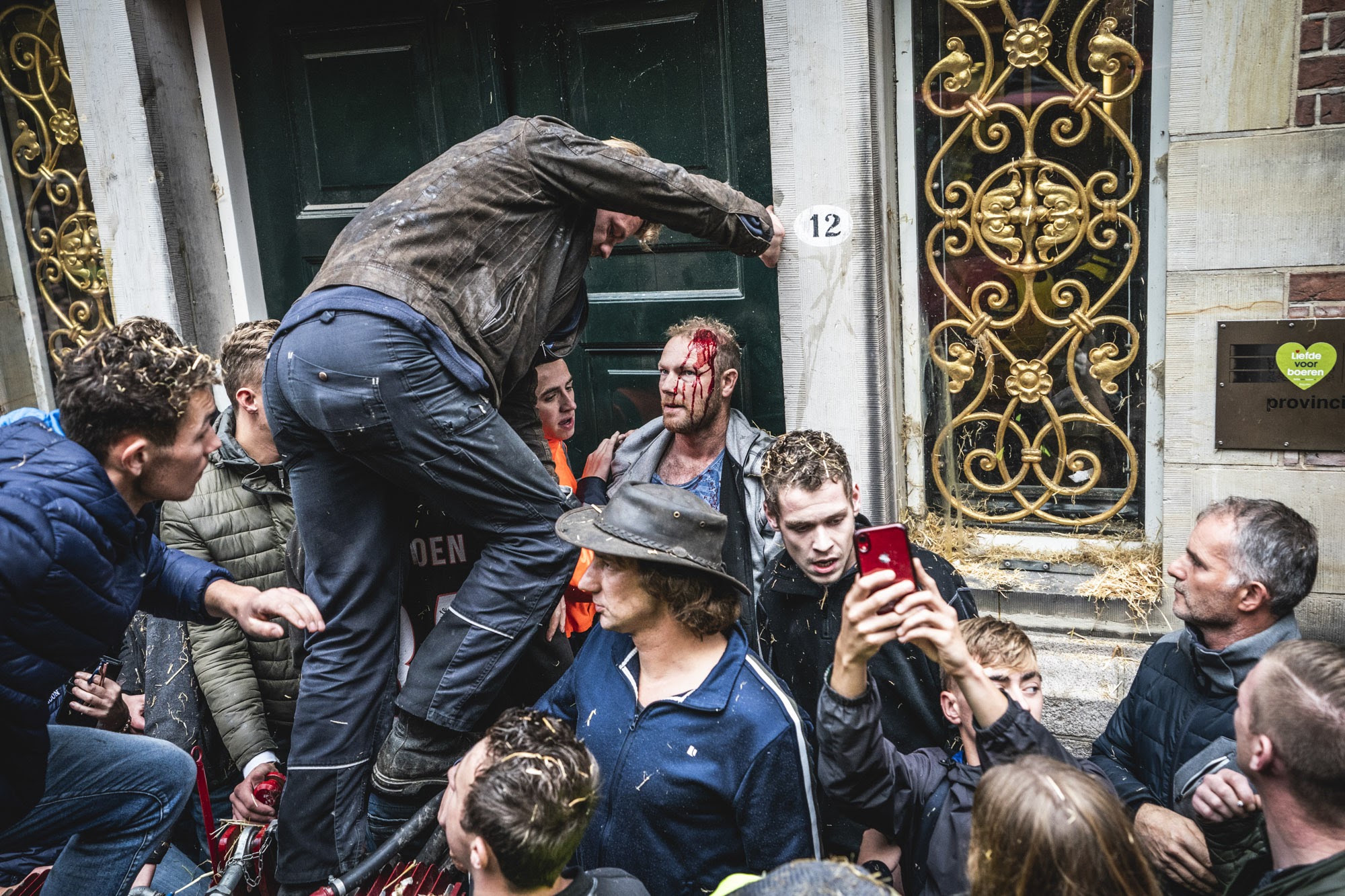 ‘Boerenprotest Groningen’, Siese Veenstra, Groningen, 14 oktober 2019, ANP.  