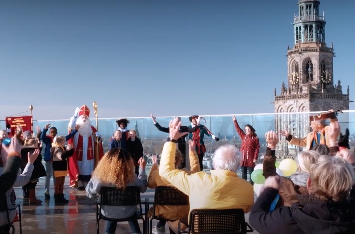 Sinterklaas is aangekomen in Groningen: bekijk hier de videobeelden!