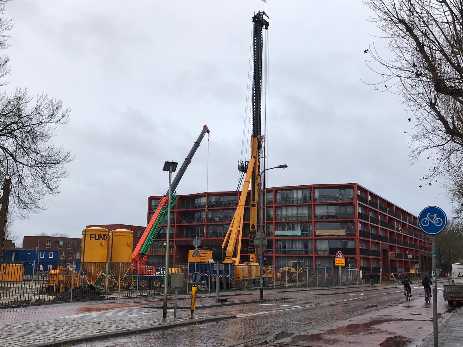 Nieuwe appartementen op hoek Antillenstraat/Korreweg