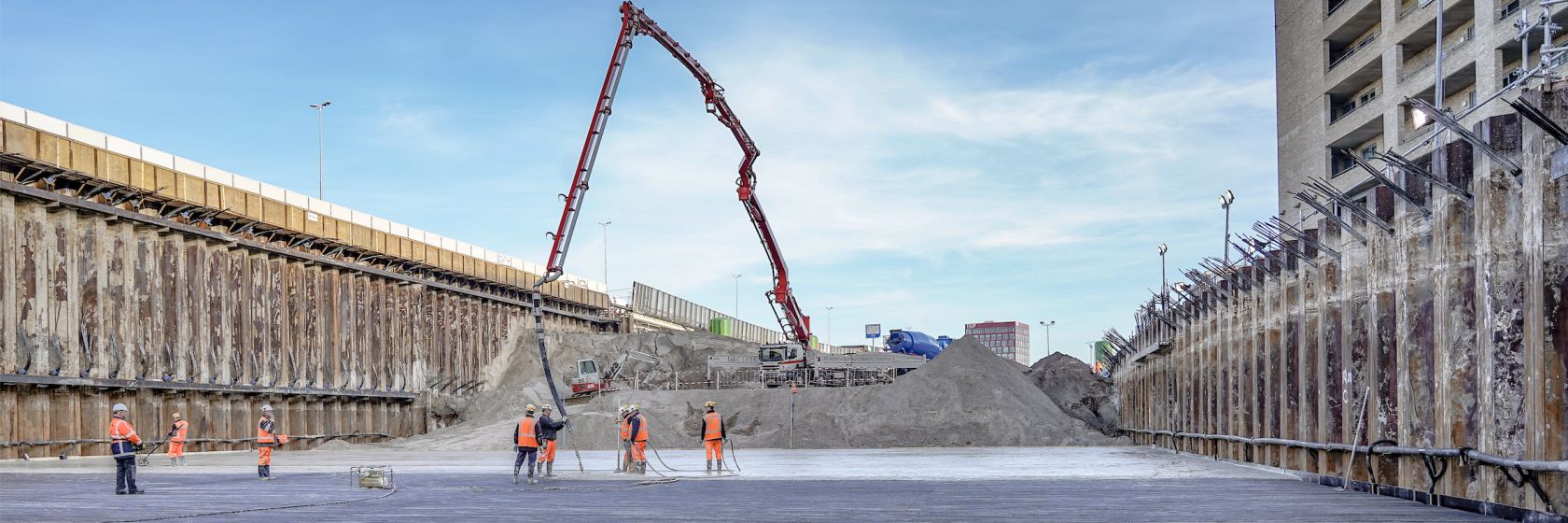 Ondertussen vordert de aanleg van de tunnel in de Zuidelijke Ringweg