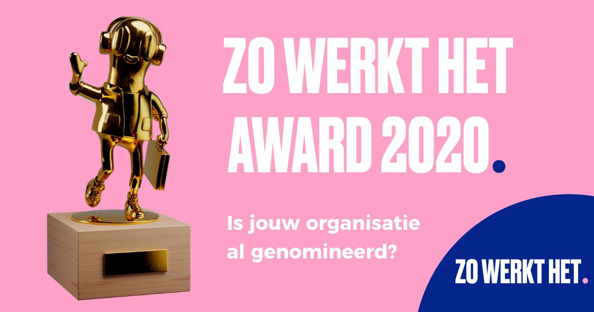 Is jouw werkgever de beste (thuis)werkgever van 2020? Nomineer ‘m dan!