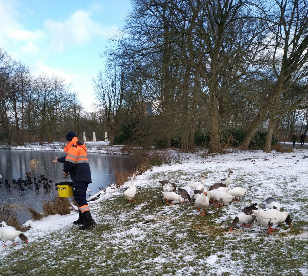 Winterkou: gemeente houdt wakken open