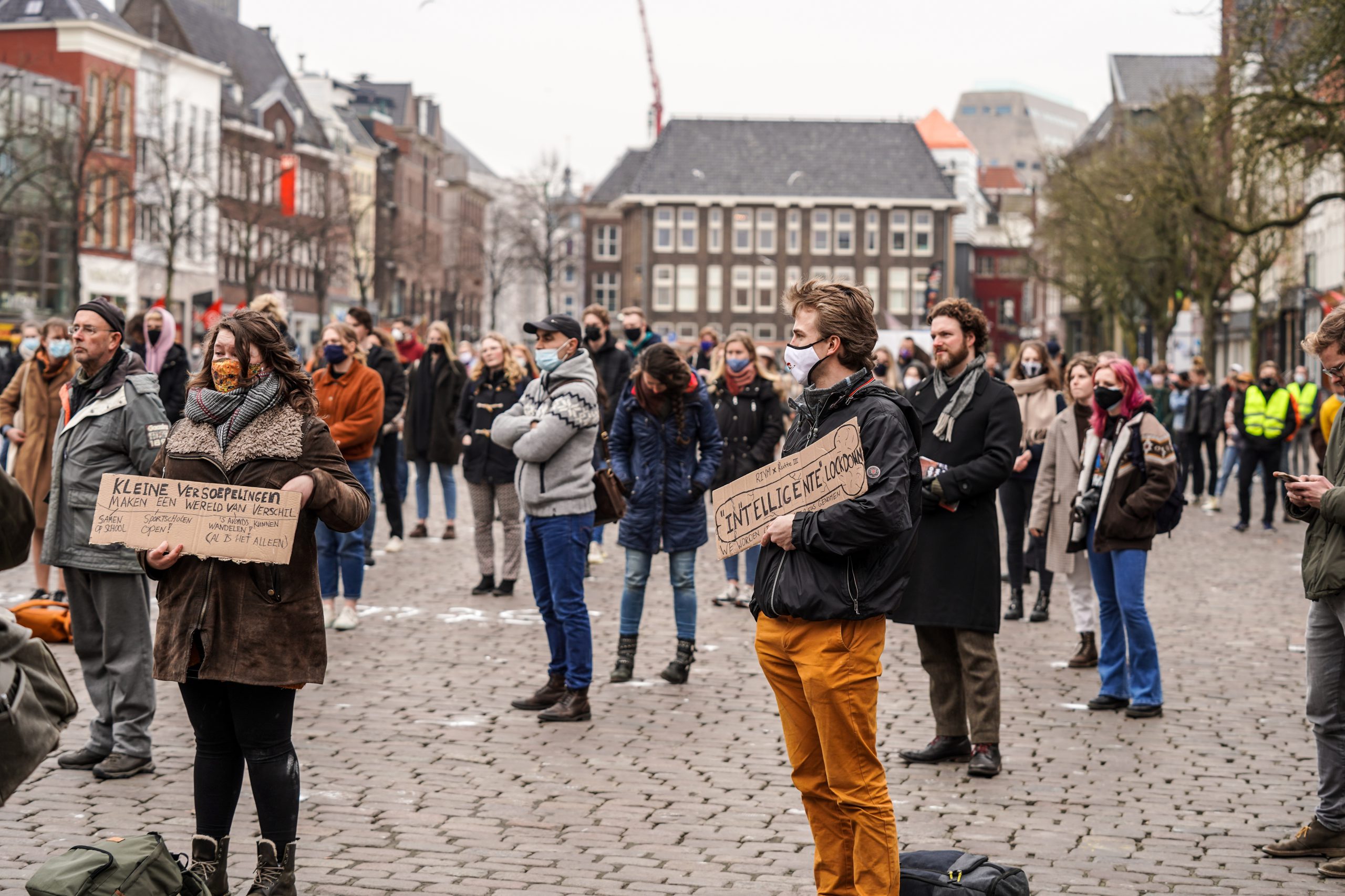 Studentenprotest Groningen: “Waar blijft vaccin tegen psychische problemen?””