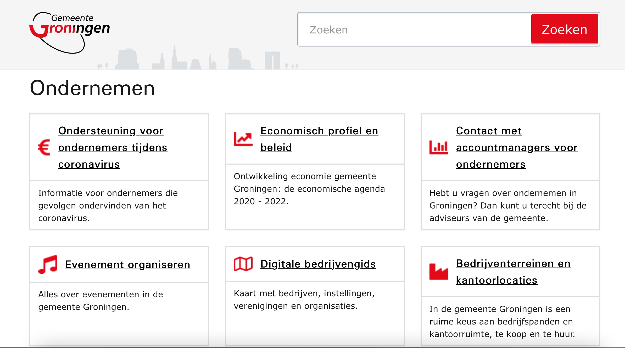 Gemeente wil met ondernemers brainstormen over nieuwe site