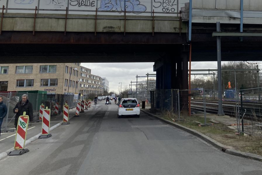 Verlengde Lodewijkstraat is ruim zeven weken dicht voor autoverkeer