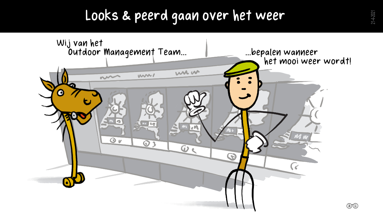 Looks & Peerd gaan over het weer