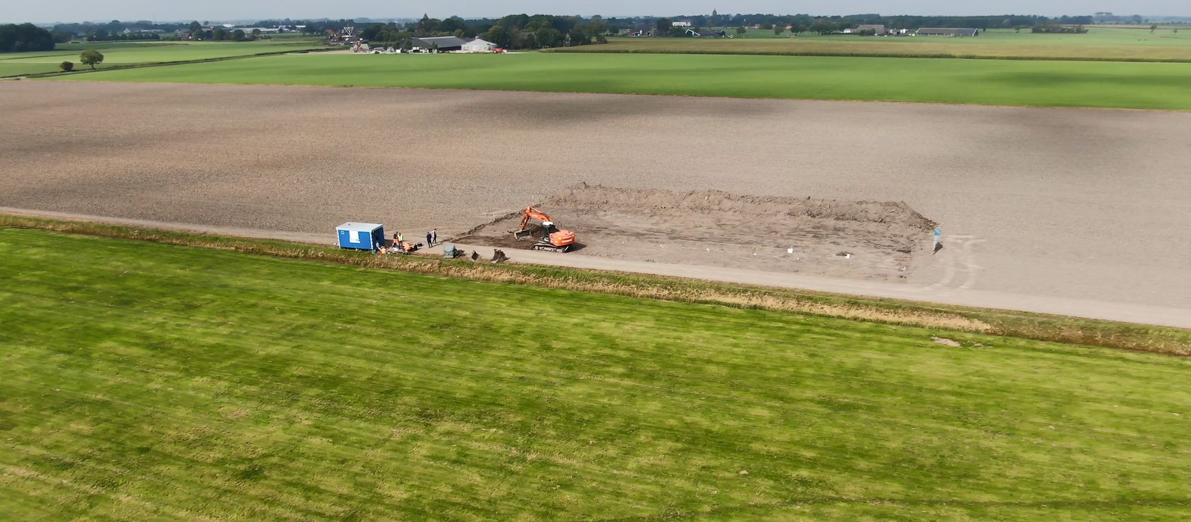 2100 jaar oude nederzetting gevonden in noord-Groningen