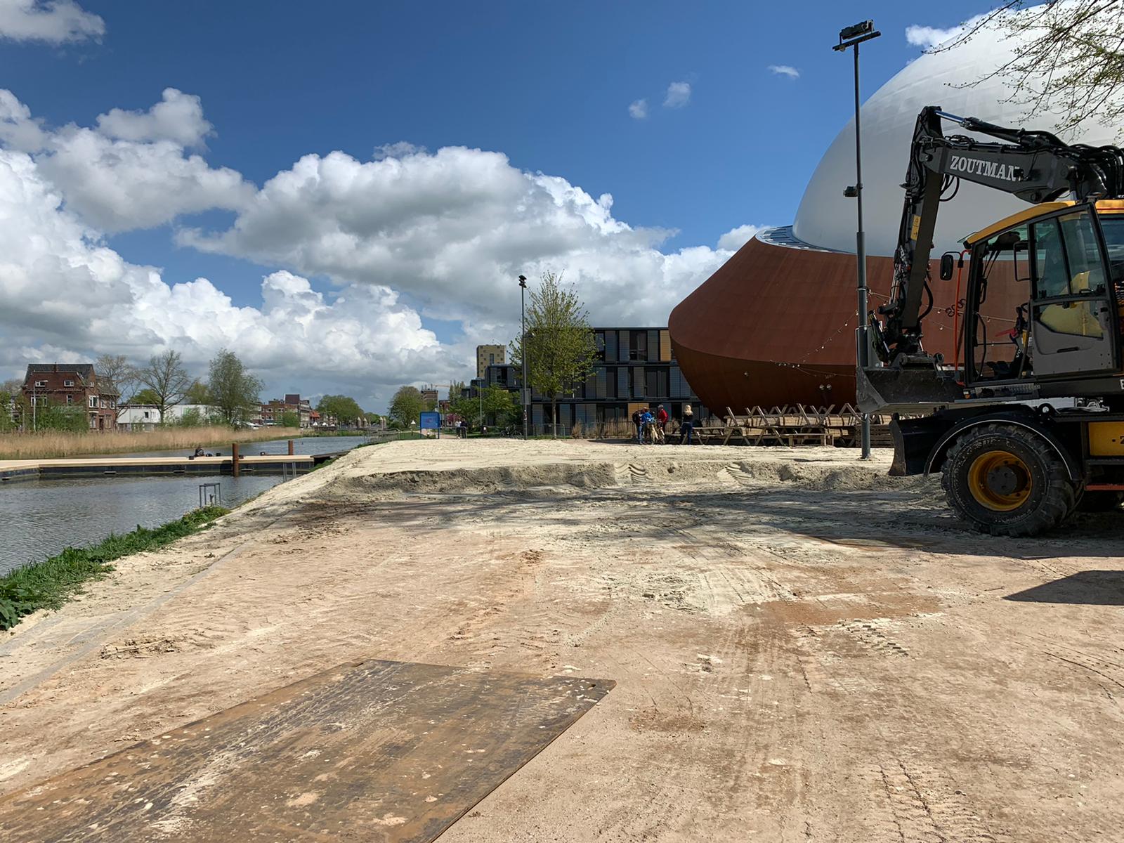 Groningen maakt zich op voor mooie zomer: stadsstrand terug