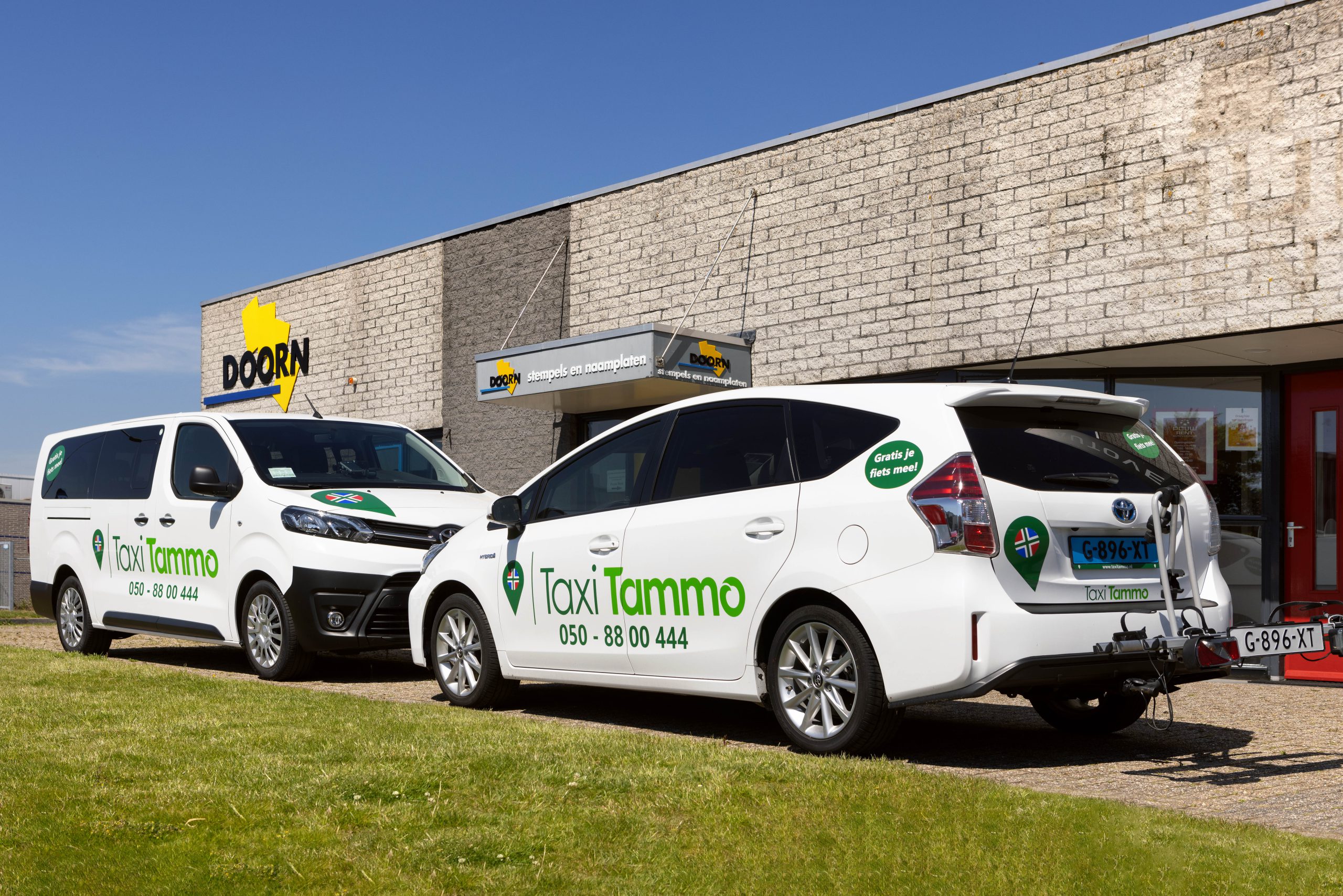 Primeur: Auto’s Taxi Tammo en deelauto CommShare uitgerust met coronakiller