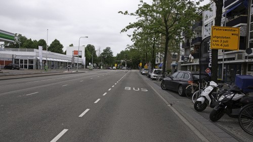 Deel Paterswoldseweg dit weekend dicht